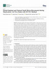 Research paper thumbnail of Dental Implant and Natural Tooth Micro-Movements during Mastication—In Vivo Study with 3D VIC Method