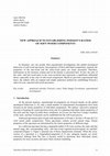 Research paper thumbnail of New Approach to Establishing Poisson’s Ratios of Soft-Wood Components