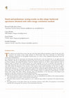 Research paper thumbnail of Stand and preliminary testing results on disc-shape hardwood specimens obtained with video image correlation method