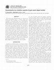 Research paper thumbnail of Assessing the iron chelation capacity of goat casein digest isolates