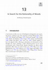 Research paper thumbnail of In Search for the Rationality of Moods
