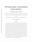 Research paper thumbnail of P3HT-Fullerene Blends: a Classical Molecular Dynamics Simulation
