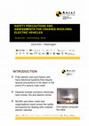 Research paper thumbnail of Safety Precautions and Assessments for Crashes Involving Electric Vehicles