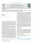 Research paper thumbnail of Response to the letter regarding our publication “Long-term course of orthostatic tremor in serial posturographic measurement”