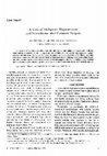 Research paper thumbnail of A case of malignant hypertension and scleroderma after cosmetic surgery