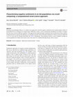 Research paper thumbnail of Characterizing negative sentiments in at-risk populations via crowd computing: a computational social science approach