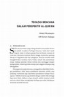 Research paper thumbnail of Teologi Bencana Dalam Perspektif Al-Qur’An