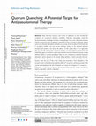 Research paper thumbnail of <p>Quorum Quenching: A Potential Target for Antipseudomonal Therapy</p&gt