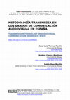 Research paper thumbnail of Metodología transmedia en los grados de comunicación audiovisual en España
