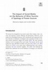 Research paper thumbnail of The Impact of Social Media on the Behavior of Wine Tourists: A Typology of Power Sources