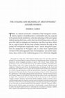 Research paper thumbnail of The Staging and Meaning of Aristophanes’ Assemblywomen”, Harvard Studies in Classical Philology, 112, 2022, 135-159
