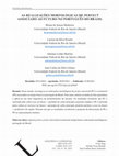 Research paper thumbnail of As realizações morfológicas de perfect associado ao futuro no português do Brasil