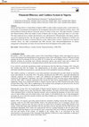 Research paper thumbnail of Financial Illiteracy and Cashless System in Nigeria