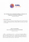 Research paper thumbnail of Les territoires de la modernité politique à l'épreuve de l'ingénierie territoriale européenne
