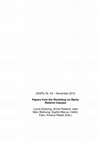 Research paper thumbnail of Papers from the workshop on Bantu relative clauses