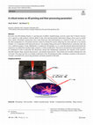 Research paper thumbnail of A critical review on 4D printing and their processing parameters