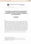 Research paper thumbnail of Karma Öğrenme Ortamındaki Üniversite Öğrencilerinin Akademik Başarılarının, Web Materyalini Kullanma Davranışlarının ve Devamlarının Öğrenme Yaklaşımlarına Göre Değerlendirilmesi
