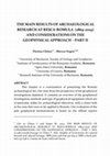 Research paper thumbnail of THE MAIN RESULTS OF ARCHAEOLOGICAL RESEARCH AT REȘCA-ROMULA (1869-2019) AND CONSIDERATIONS ON THE GEOPHYSICAL APPROACH -PART II