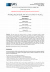 Research paper thumbnail of Study Regarding the Quality of the International Students’ Teaching Environment