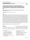 Research paper thumbnail of Computerized clinical decision system and mobile application with expert support to optimize management of vertigo in primary care: study protocol for a pragmatic cluster-randomized controlled trial