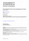 Research paper thumbnail of From Potemkin Village to the Estrangement of Vision: Baroque Culture and Modernity in Austria before and after 1918
