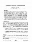 Research paper thumbnail of Communication between Ada programs in DIADEM