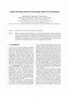 Research paper thumbnail of Single Underlying Models for Projectional, Multi-View Environments