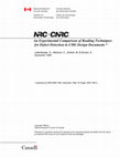 Research paper thumbnail of An experimental comparison of reading techniques for defect detection in UML design documents