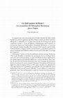 Research paper thumbnail of "Les Juifs maîtres de Rome? Les accusations de l'Alexandrin Hermaiscos face à Trajan" in E.NANTET (dir.), Juifs et pouvoir politique dans l’Antiquité, Rennes, PUR, 2019, p.209-228.
