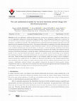 Research paper thumbnail of Two new mathematical models for two level electricity network design with distributed generation
