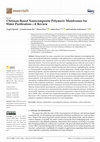 Research paper thumbnail of Chitosan-Based Nanocomposite Polymeric Membranes for Water Purification—A Review