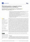 Research paper thumbnail of Nano-Hydroxyapatite vs. Xenografts: Synthesis, Characterization, and In Vitro Behavior