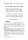 Research paper thumbnail of THE SiO2/ZnO COMPOSITE MATERIALS FOR COSMETIC CREAMS
