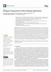 Research paper thumbnail of Inorganic Nanoparticles in Bone Healing Applications