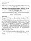 Research paper thumbnail of Collagen/Hydroxyapatite Bio-Compatible Scaffolds Obtained Through 3D Printing