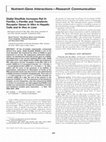 Research paper thumbnail of Diallyl Disulfide Increases Rat H-Ferritin, L-Ferritin and Transferrin Receptor Genes In Vitro in Hepatic Cells and In Vivo in Liver