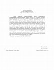 Research paper thumbnail of Novel Itinerant Antiferromagnet With Nonmagnetic Constituents