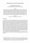 Research paper thumbnail of Applicativizing preverbs in selected European languages