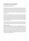 Research paper thumbnail of Identifying the Caucasus as a region in a historical perspective. A corpus-based study on the uses of the concept 'Caucasus'
