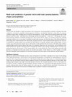 Research paper thumbnail of Multi-scale predictors of parasite risk in wild male savanna baboons (Papio cynocephalus)
