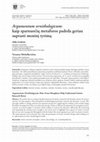 Research paper thumbnail of Argumentum ornithologicum: kaip sparnuočių metaforos padeda geriau suprasti meninį tyrimą