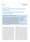 Research paper thumbnail of Prevalencijaičimbenicipovezaniserozijomzubakodgrčke odraslepopulacije Prevalence and Associated Factors of Dental Erosion in a Population of Greek Adults