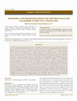 Research paper thumbnail of Examination of the Relationship between the ABO Blood Group and Susceptibility to SARS-CoV-2 Infection Risk