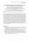 Research paper thumbnail of Molecular dynamics investigation of the effect of interlayer cavities of the structure of calcium silicate hydrate at the atomistic scale