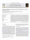 Research paper thumbnail of Analysis of polychrome Iron Age glass vessels from Mediterranean I, II and III groups by LA-ICP-MS