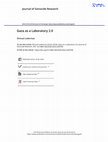 Research paper thumbnail of Gaza as a Laboratory 2.0