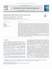 Research paper thumbnail of Ergonomically based design of tractor control tools