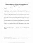 Research paper thumbnail of Law and Economics of Taxation, Tax Avoidance and Tax Evasion; A Nigerian Template