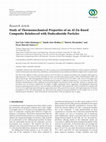 Research paper thumbnail of Study of Thermomechanical Properties of an Al-Zn-Based Composite Reinforced with Dodecaboride Particles