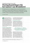 Research paper thumbnail of 2023. Een Engelse pentekening uit februari 1582. Oorlogshandelingen bij het kasteel van Bronkhorst